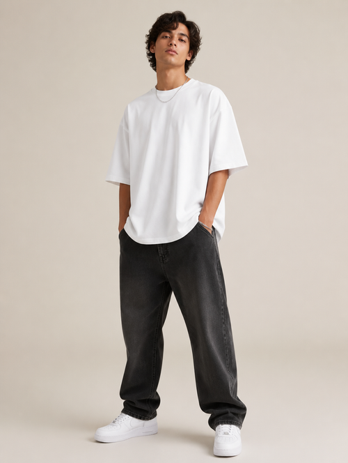 Boxy Tee White